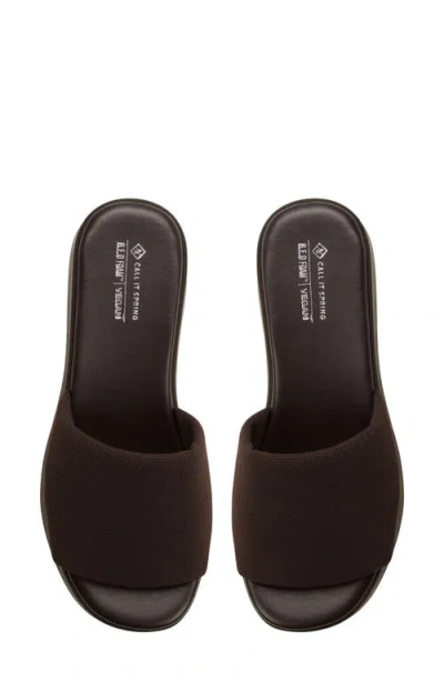 Call It Spring By Aldo Noemii Platform Slide Sandal In Multi