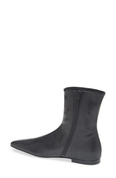 Totême Toteme Flat Side Zip Bootie In Multi