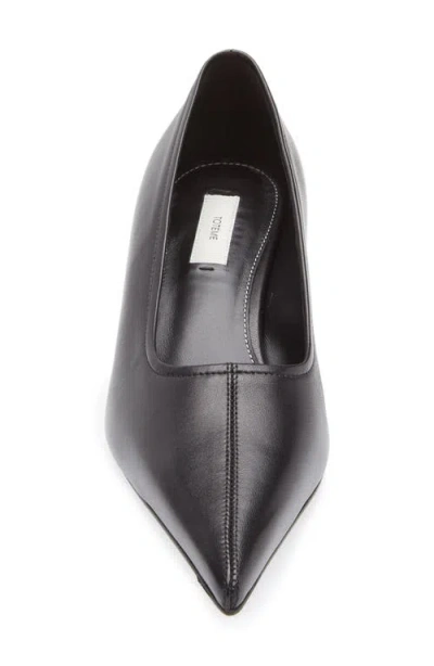 Totême Sharp Naplack Wedge Pumps Bark In Multi