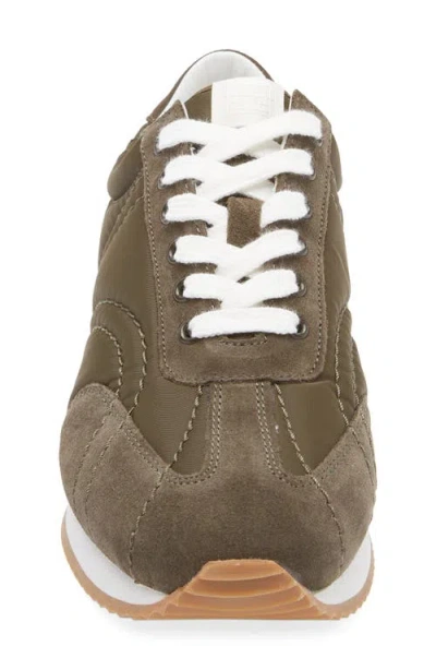 Totême Toteme Sport Suede-trim Sneaker In Animal Print