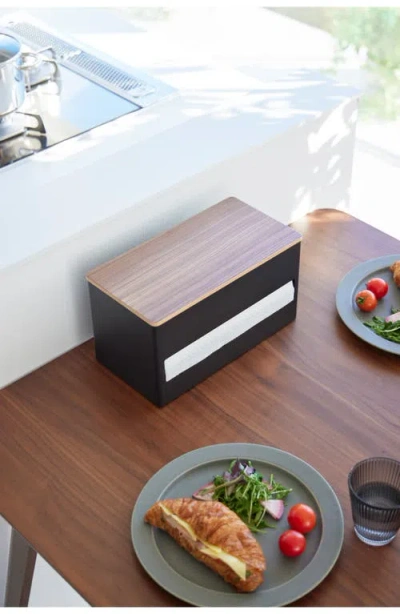 Yamazaki Paper Towel Dispenser In Brown