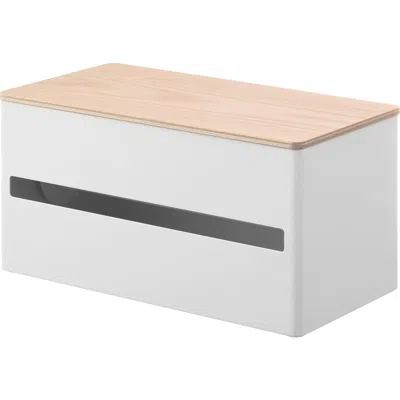 Yamazaki Paper Towel Dispenser In White