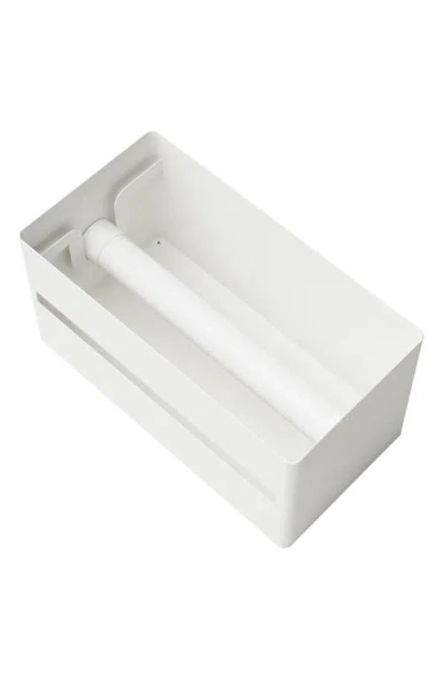 Yamazaki Paper Towel Dispenser In White