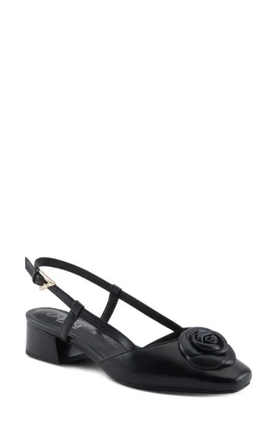 Azura By Spring Step Angelicish Slingback Pump In Black