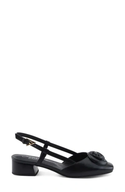 Azura By Spring Step Angelicish Slingback Pump In Black