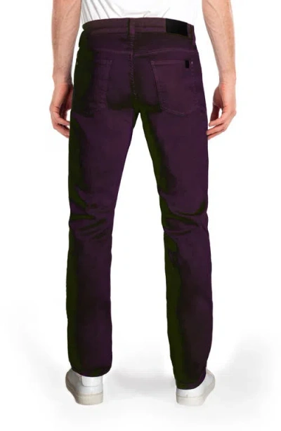 Fidelity Denim 50-11 Relaxed Straight Leg Jeans In Burgundy