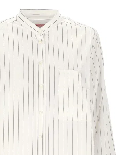 Cuantico Pinstriped Pocket Shirt In Multi