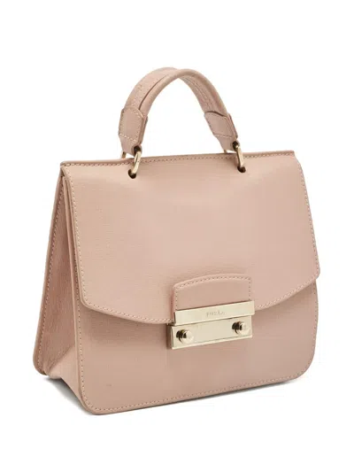 Pre-owned Furla Metropolis Handbag In Pink