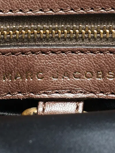 Pre-owned Marc Jacobs Stam Stud-embellishments Shoulder Bag In Brown