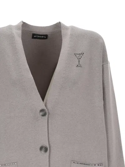 Retroféte Sidara Cardigan In Gray
