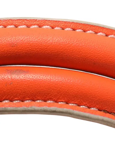 Pre-owned Reed Krakoff Leather Two-way Handbag In Orange