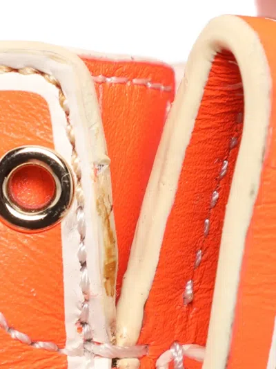 Pre-owned Reed Krakoff Leather Two-way Handbag In Orange