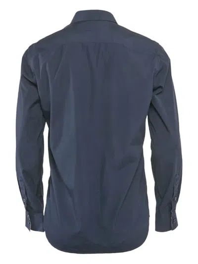 Pre-owned Burberry Nova Check Cotton Shirt In Blue