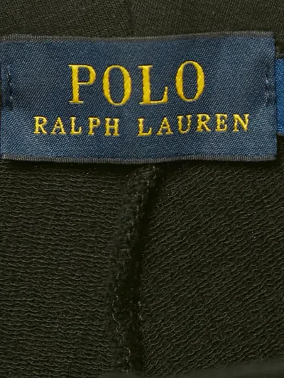 Pre-owned Polo Ralph Lauren Logo-detail Leggings In Black