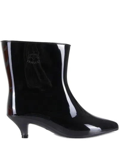 Fiorucci 60mm Logo-detail Boots In Black