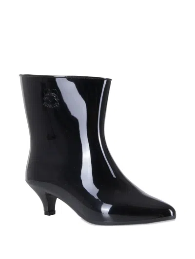 Fiorucci 60mm Logo-detail Boots In Black