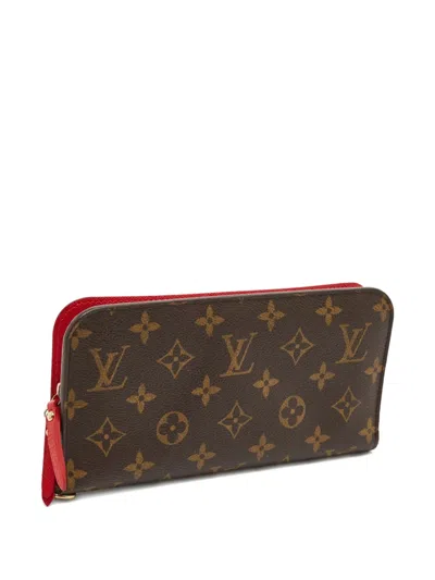 Pre-owned Louis Vuitton Insolite Monogram Wallet In Brown