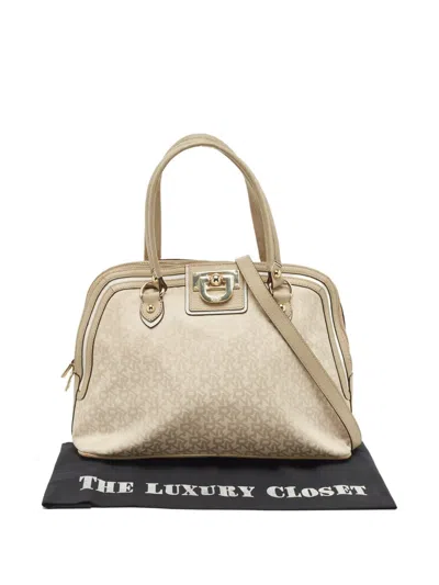 Pre-owned Dkny 811863 Cream In Neutral