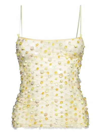 FISHNET 珠饰上衣