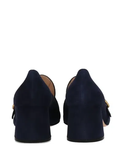 Gianvito Rossi Camden Buckle-detail Loafers In Black