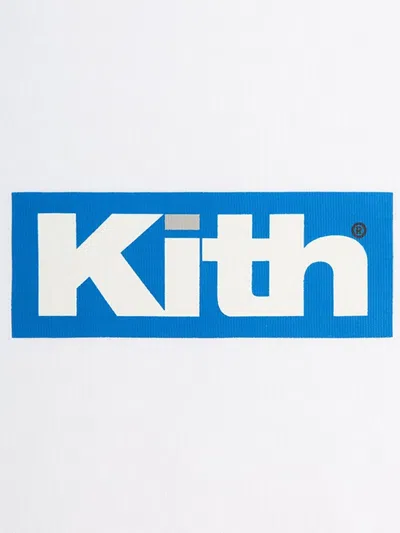 Kith Retro Logo Cotton T-shirt In White