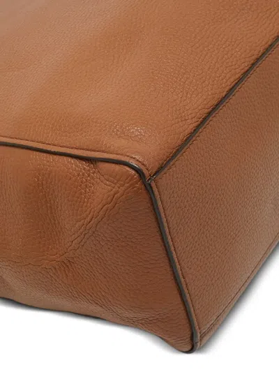 Pre-owned Michael Kors Leather Tote Bag In Brown