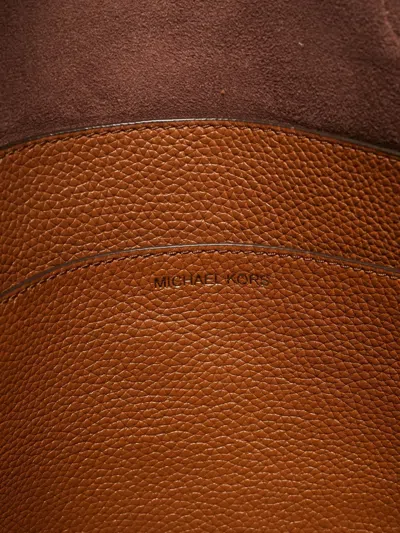 Pre-owned Michael Kors Leather Tote Bag In Brown