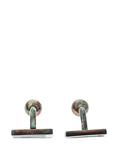 Pre-owned Etro 157518 Blue In Silver