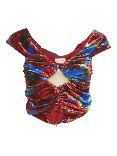 Pre-owned Magda Butrym 1178558 Red