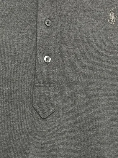 Pre-owned Polo Ralph Lauren Cotton Polo Dress In Gray