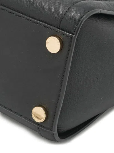Pre-owned Michael Michael Kors Tina Satchel Bag In Black