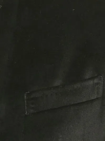 Pre-owned Dolce & Gabbana Velvet Single-breasted Blazer In Black