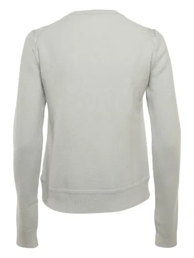 Pre-owned Hermes Brides De Gala-print Twillaine Sweater In Blue