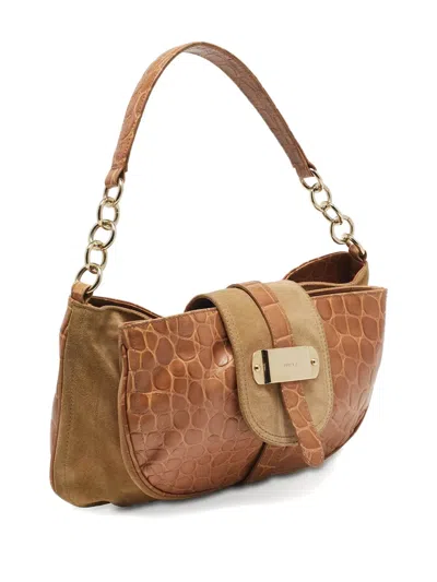 Pre-owned Furla 1120343 Brown