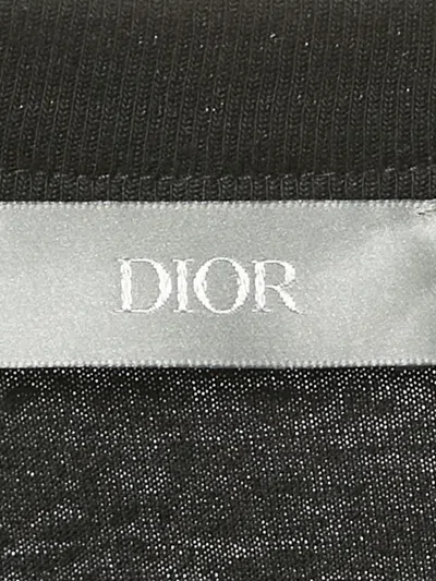 Pre-owned Dior Logo-print T-shirt In Black