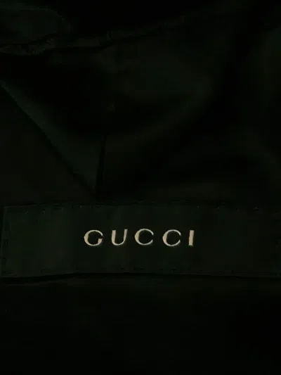 Pre-owned Gucci Horsebit Jacquard Blazer In Black