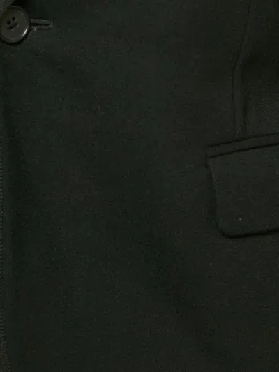 Pre-owned Saint Laurent Peak-lapel Wool Blazer In Black