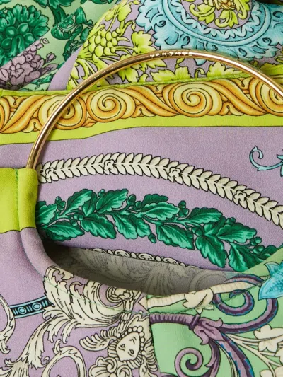 Pre-owned Versace 1173263 Green