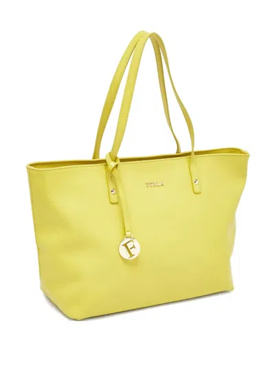 Pre-owned Furla 1079678 Yellow