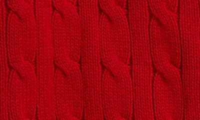 Polo Ralph Lauren Boys 8-20 Big Pony Cable-knit Sweater In Blue