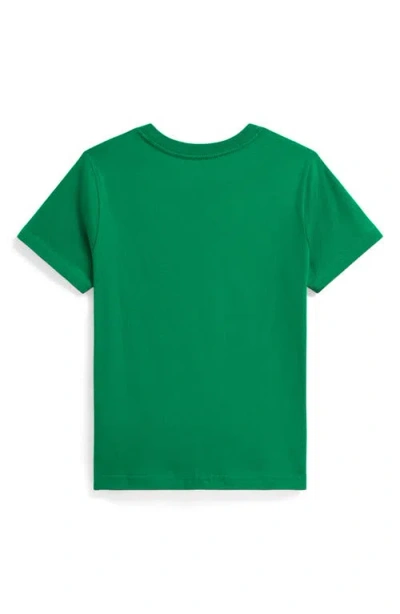 Polo Ralph Lauren Ralph Lauren Polo Bear Cotton Jersey Tee In Green