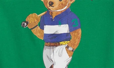 Polo Ralph Lauren Ralph Lauren Polo Bear Cotton Jersey Tee In Green