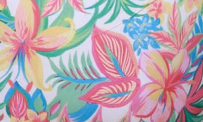 Feather 4 Arrow Kids' Beach Party Ruffle Upf 50+ One-piece Swimsuit In Multi