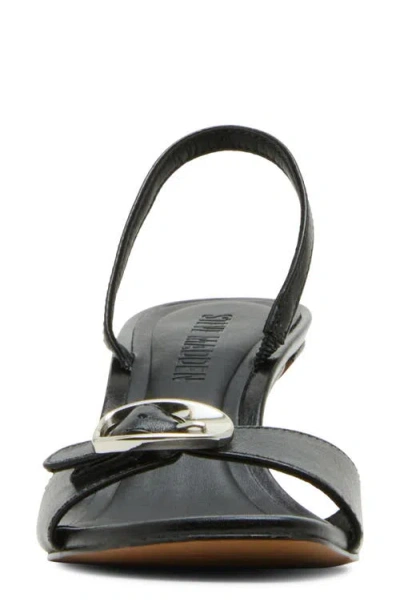 Steve Madden Women's Henrietta Kitten-heel Dress Sandals In Black