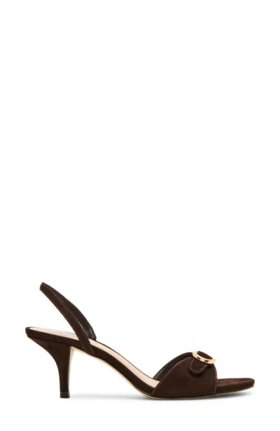 Steve Madden Henrietta Slingback Sandal In Brown