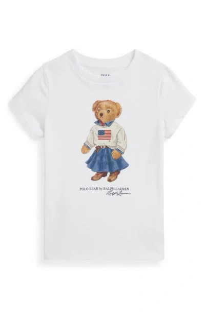 Polo Ralph Lauren Bear-print T-shirt In White