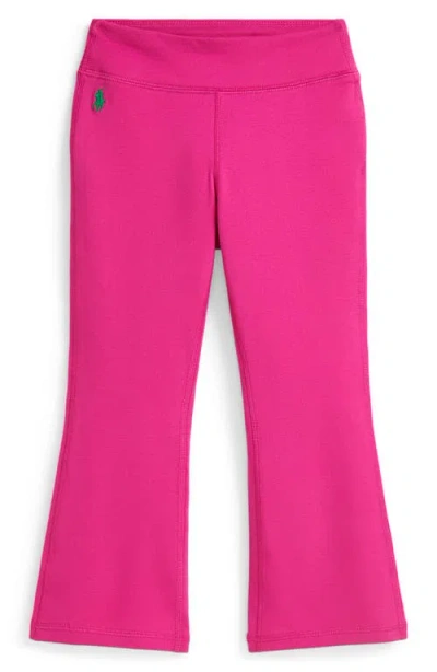 Polo Ralph Lauren Ralph Lauren Stretch Jersey Flare Legging In Pink