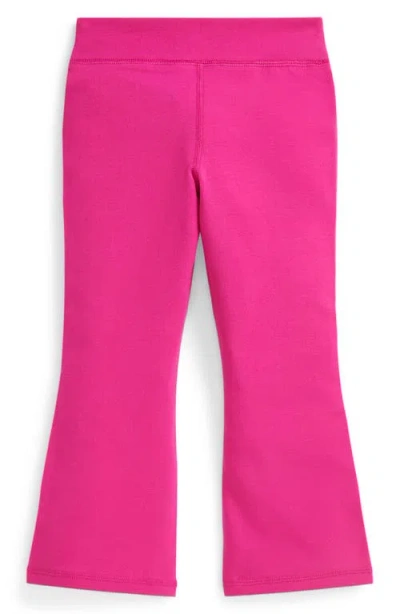 Polo Ralph Lauren Ralph Lauren Stretch Jersey Flare Legging In Pink