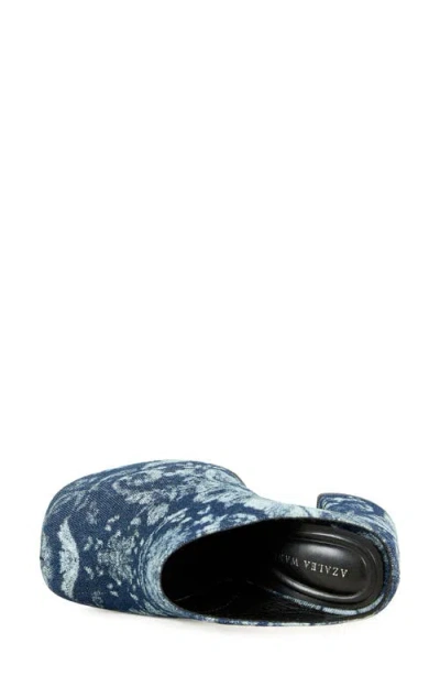 Azalea Wang Florea Block Heel Clog In Multi