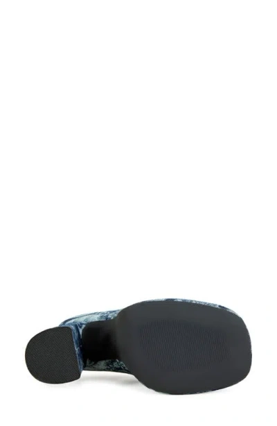 Azalea Wang Florea Block Heel Clog In Multi